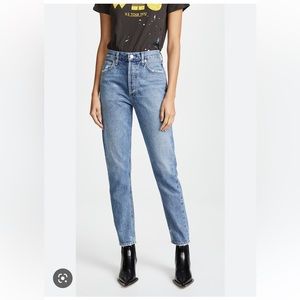 AGOLDE Jamie high rise straight relaxed jeans size 26